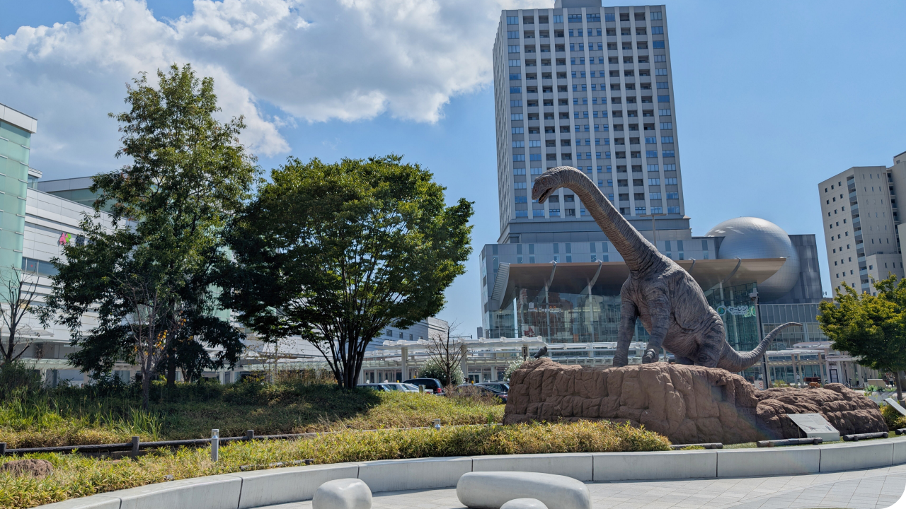 福井駅前という、通いやすさ